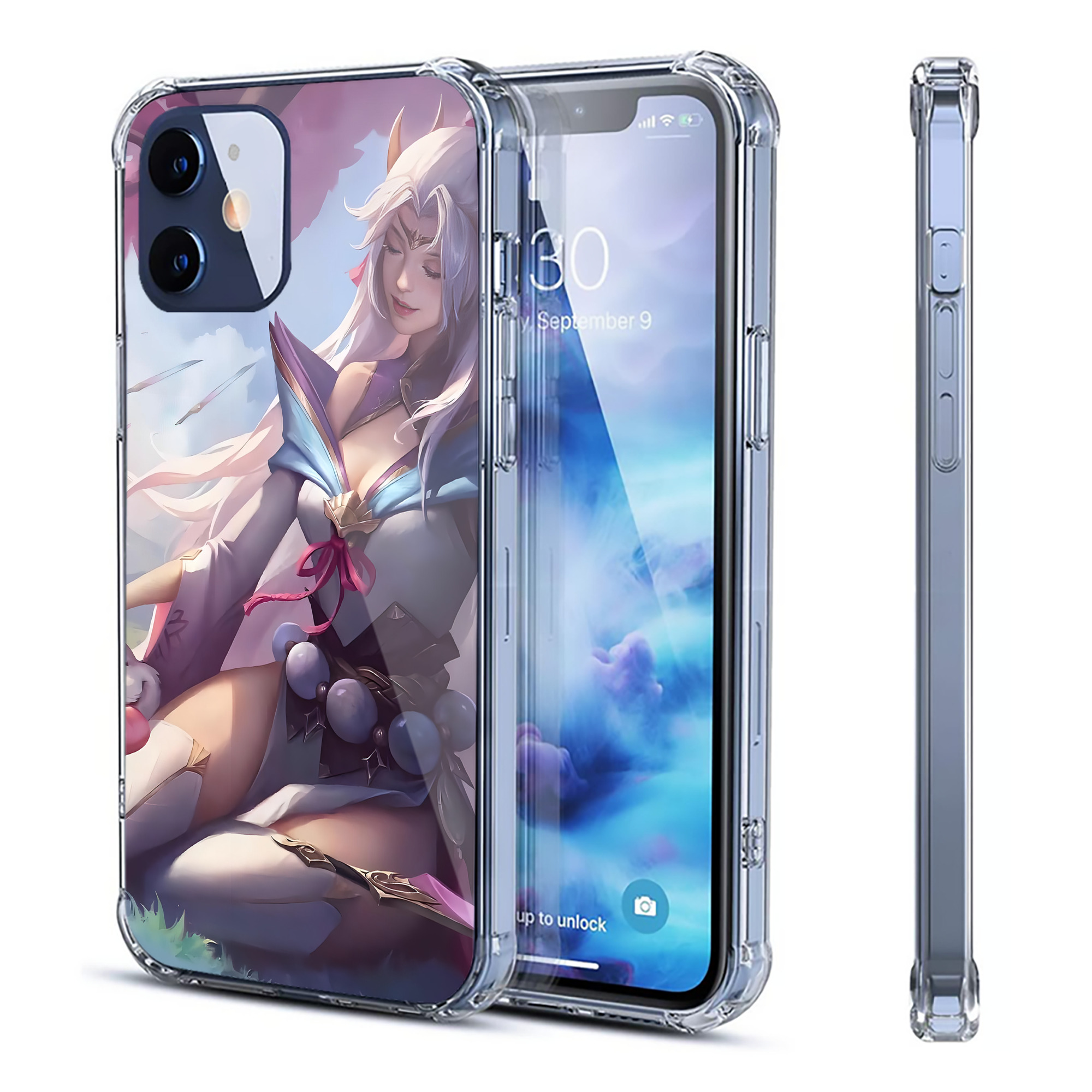 （画像用） リーグ・オブ・レジェンド League of Legends LOL 【iPhone 12シリーズ対応】透明スマホケース（クリアソフトケース）